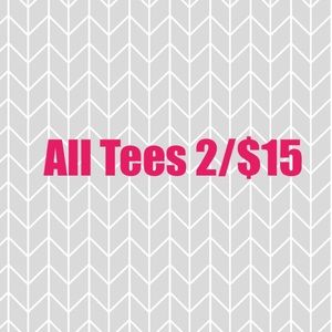 2/$15 Tees